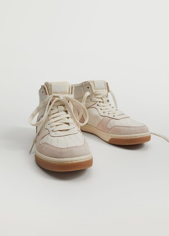 MANGO KIDS Sneakers in Beige