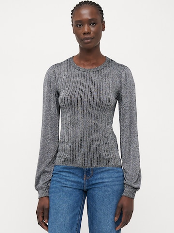 Vero Moda Tall Sweter 'VMTALIA' w kolorze czarny: przód