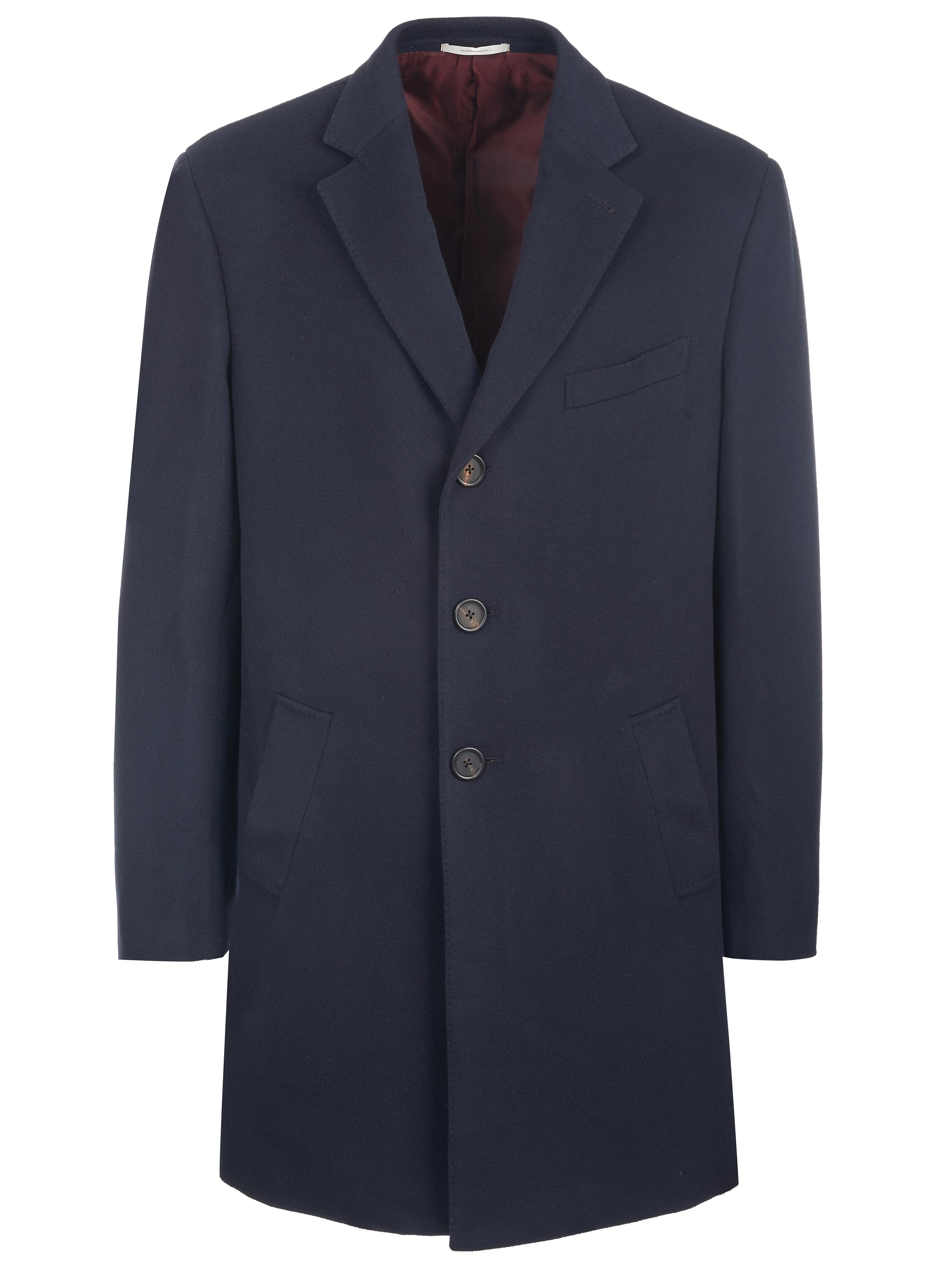 PAL ZILERI Between-Seasons Coat 'Pal Zileri Mantel' in Blue: front