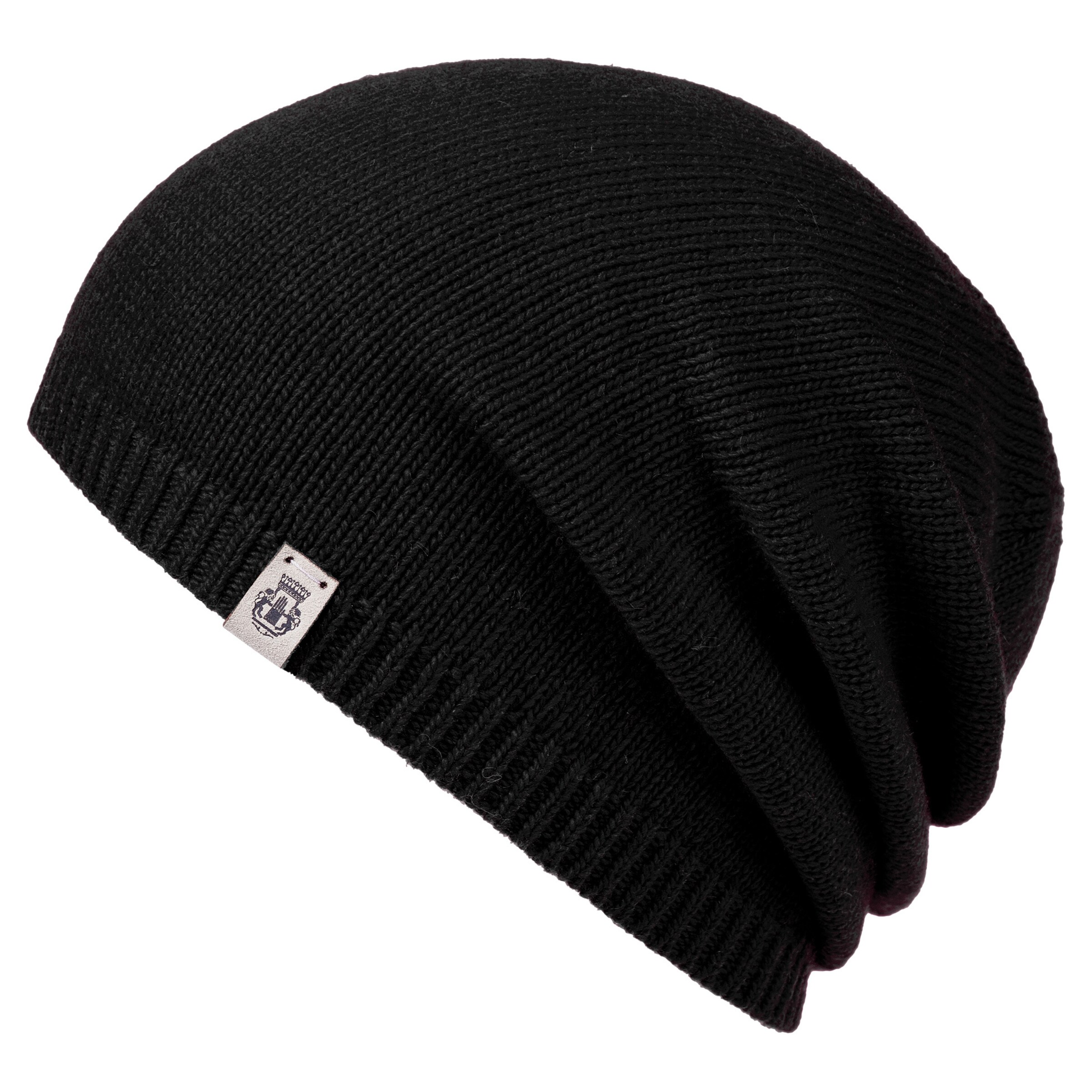 Roeckl Beanie Mütze 'ESSENTIALS' in Schwarz: Vorderseite