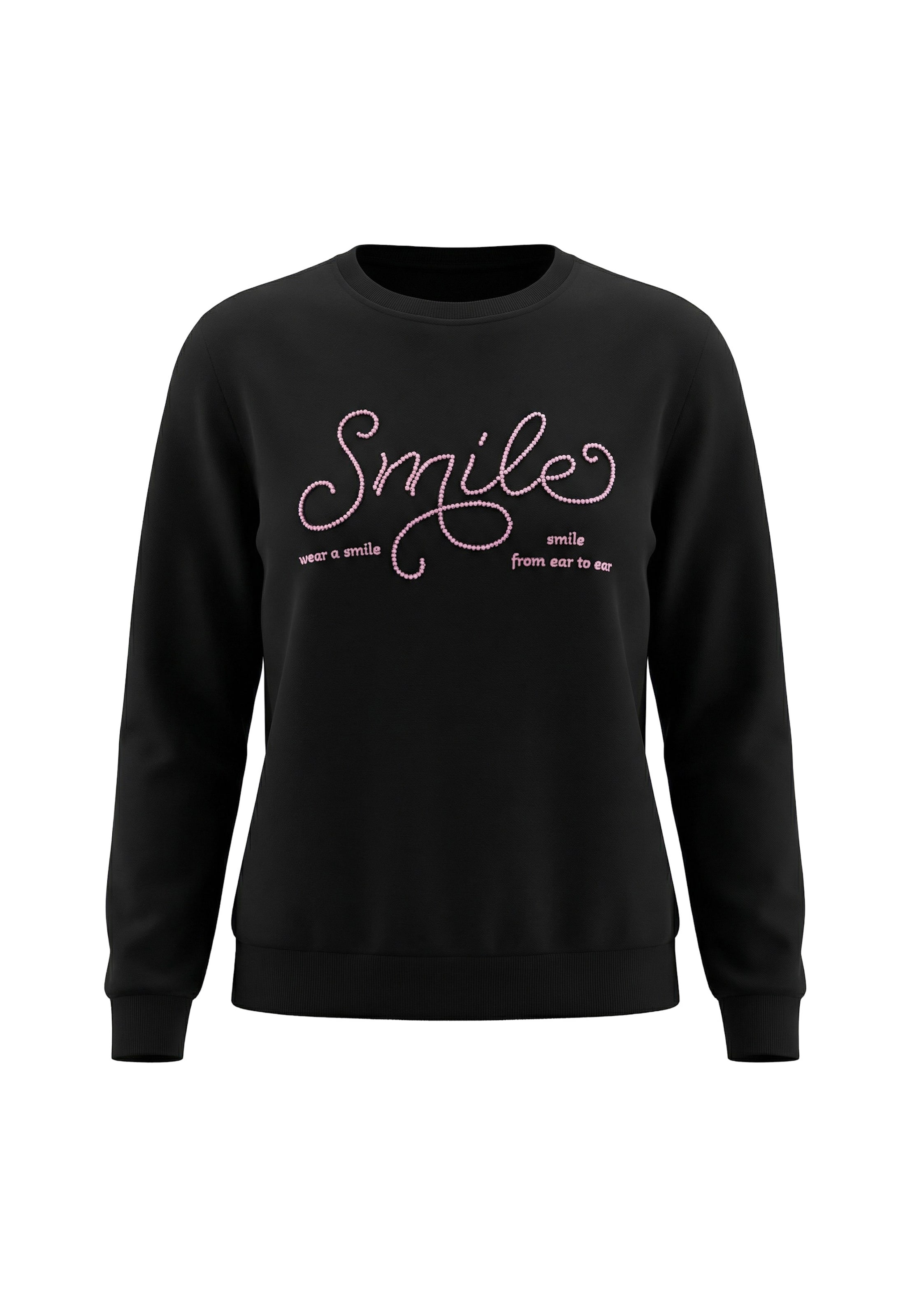 MYMO - Sudadera en negro: frente