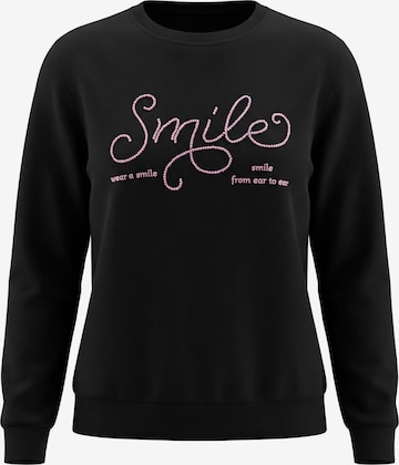 MYMO - Sudadera en negro: frente