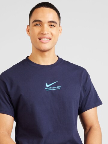 T-Shirt Nike Sportswear en bleu