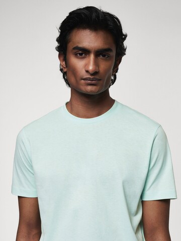 MANGO MAN Shirt 'CHERLO' in Groen