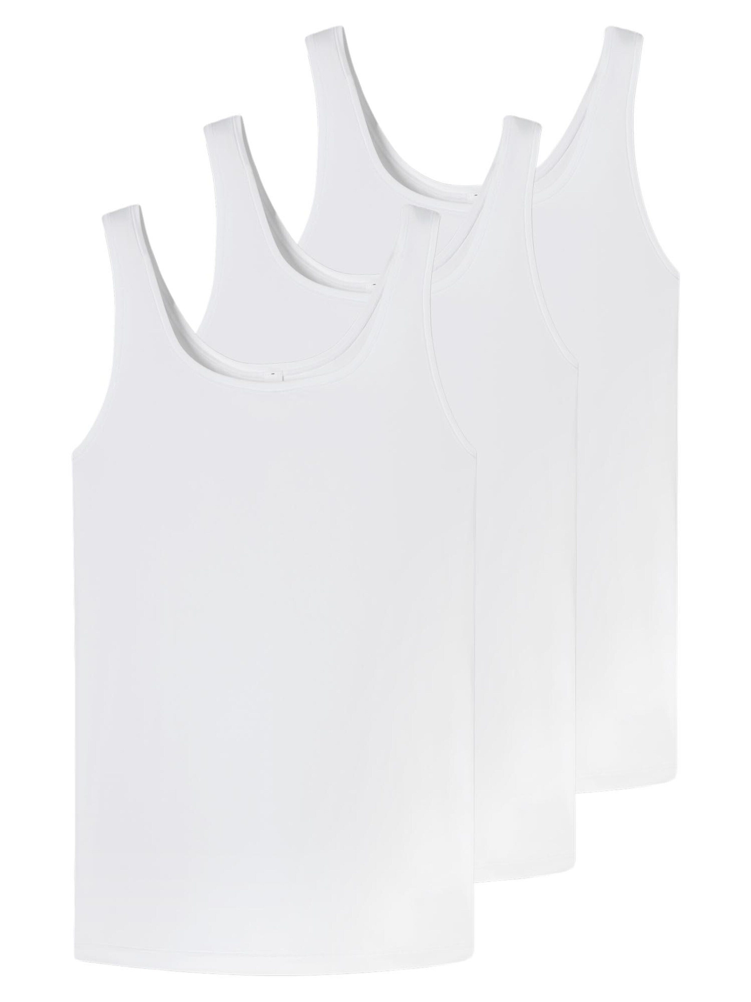 SCHIESSER Undershirt 'Unique Mirco' in White: front
