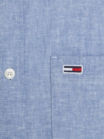 TOMMY HILFIGER Regular fit Button Up Shirt 'Mao' in Blue