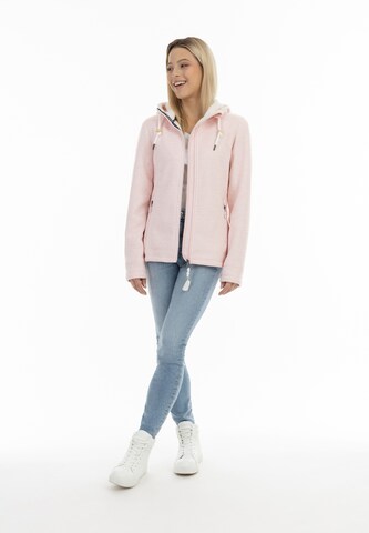 Veste en polaire Schmuddelwedda en rose