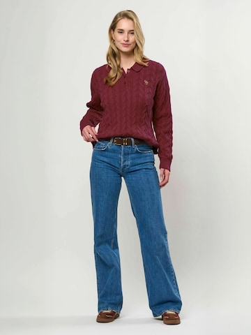 U.S. POLO ASSN. Top ' UWKaren ' in Rood
