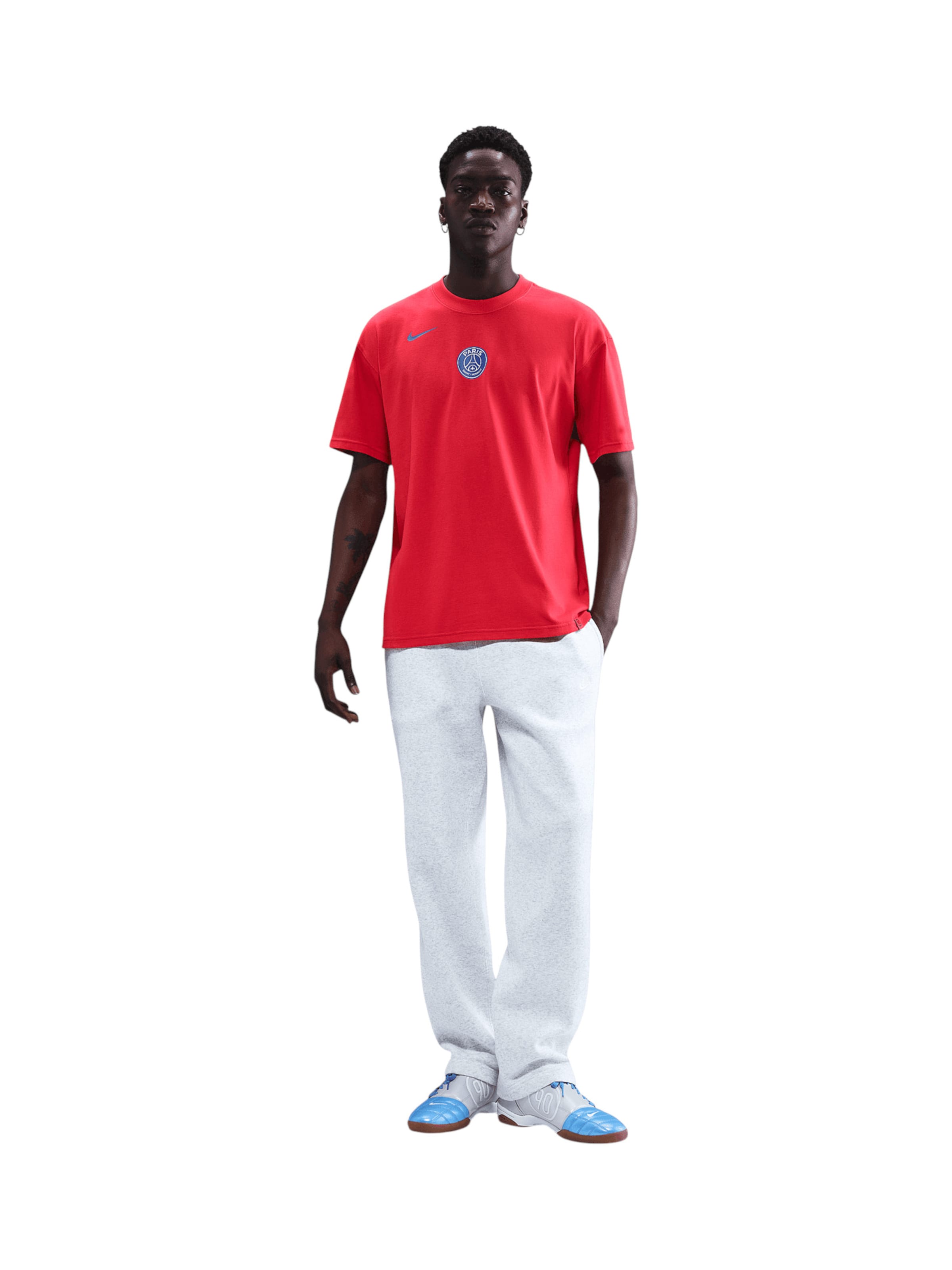 NIKE Funktionsshirt 'Paris Saint-Germain T90 Remix' in Rot