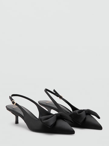 MANGO Slingpumps 'ZALO' in Schwarz