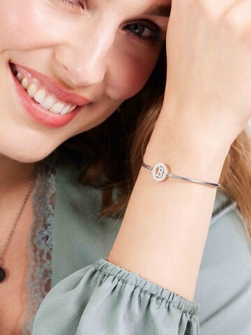 Lucardi Bracelet in Silver: front