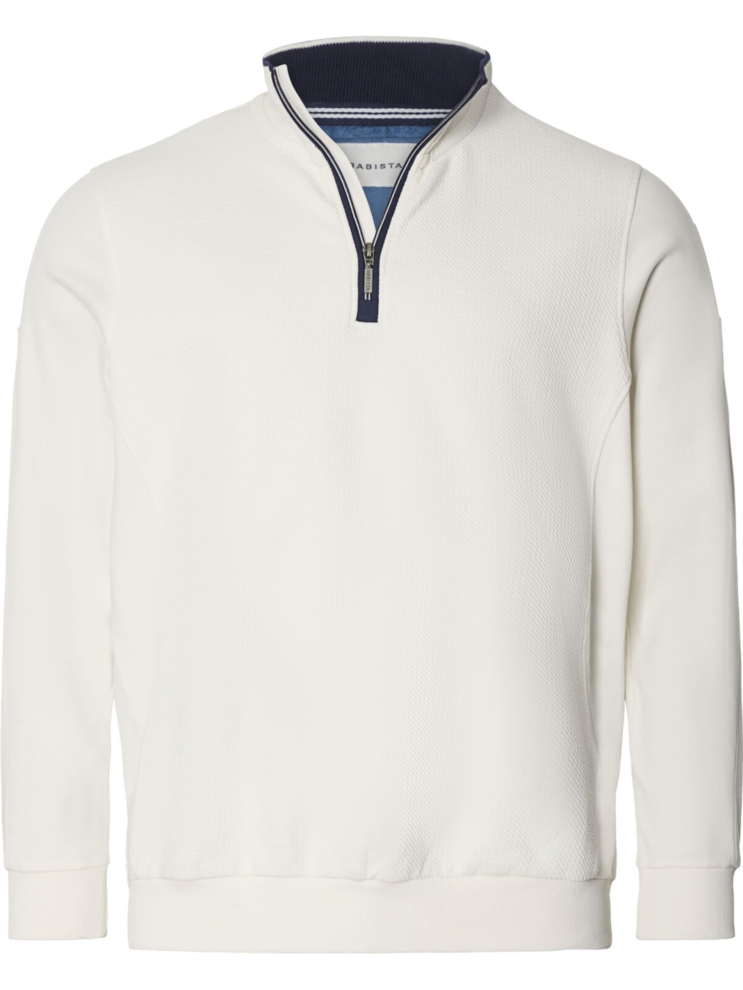 BABISTA Sweatshirt 'Modoro' in Weiß: Vorderseite