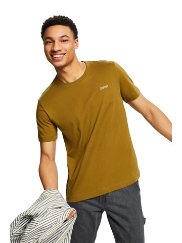 T-Shirt ESPRIT en vert : devant