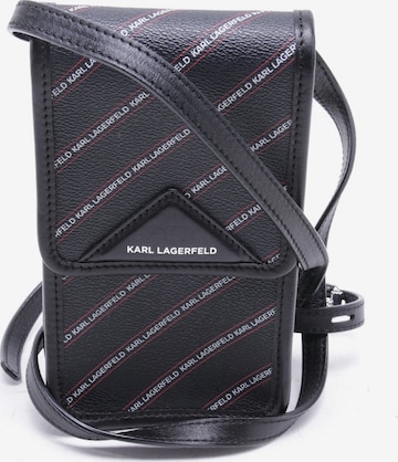 Karl Lagerfeld Schultertasche / Umhängetasche One Size in Schwarz: predná strana