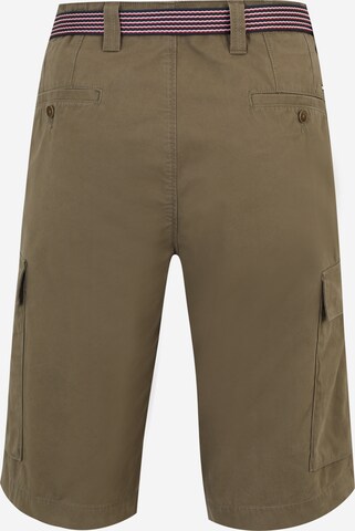 Tommy Hilfiger Big & Tall Loosefit Cargobroek 'JOHN' in Groen