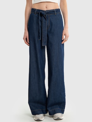 BIG STAR Wide leg Jeans 'Julii' in Blue: front