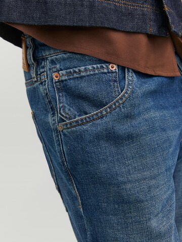 JACK & JONES Regular Jeans 'Frank Leen' in Blue
