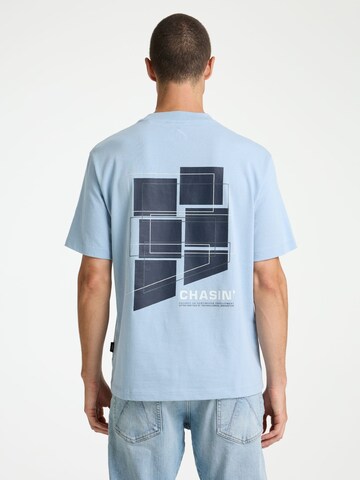 T-Shirt 'Dexx' CHASIN' en bleu