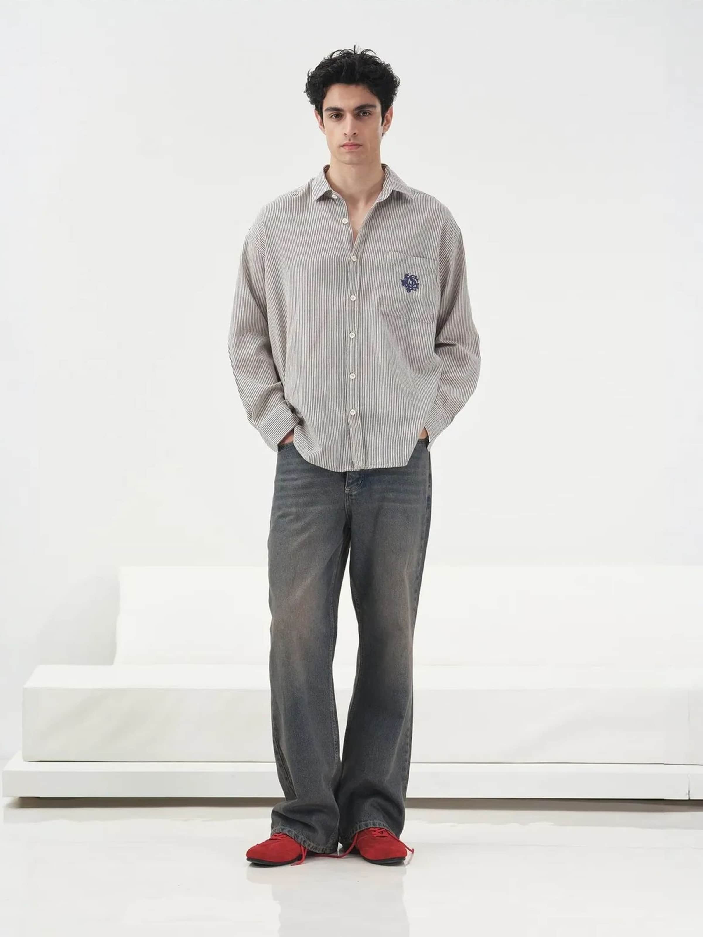 Giesto Regular fit Overhemd in Blauw
