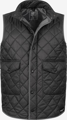 Rock Creek Vest in Black: front