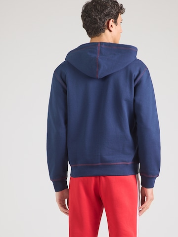 ADIDAS ORIGINALS Jopa na zadrgo 'ESSENTIALS' | modra barva: zadnja stran