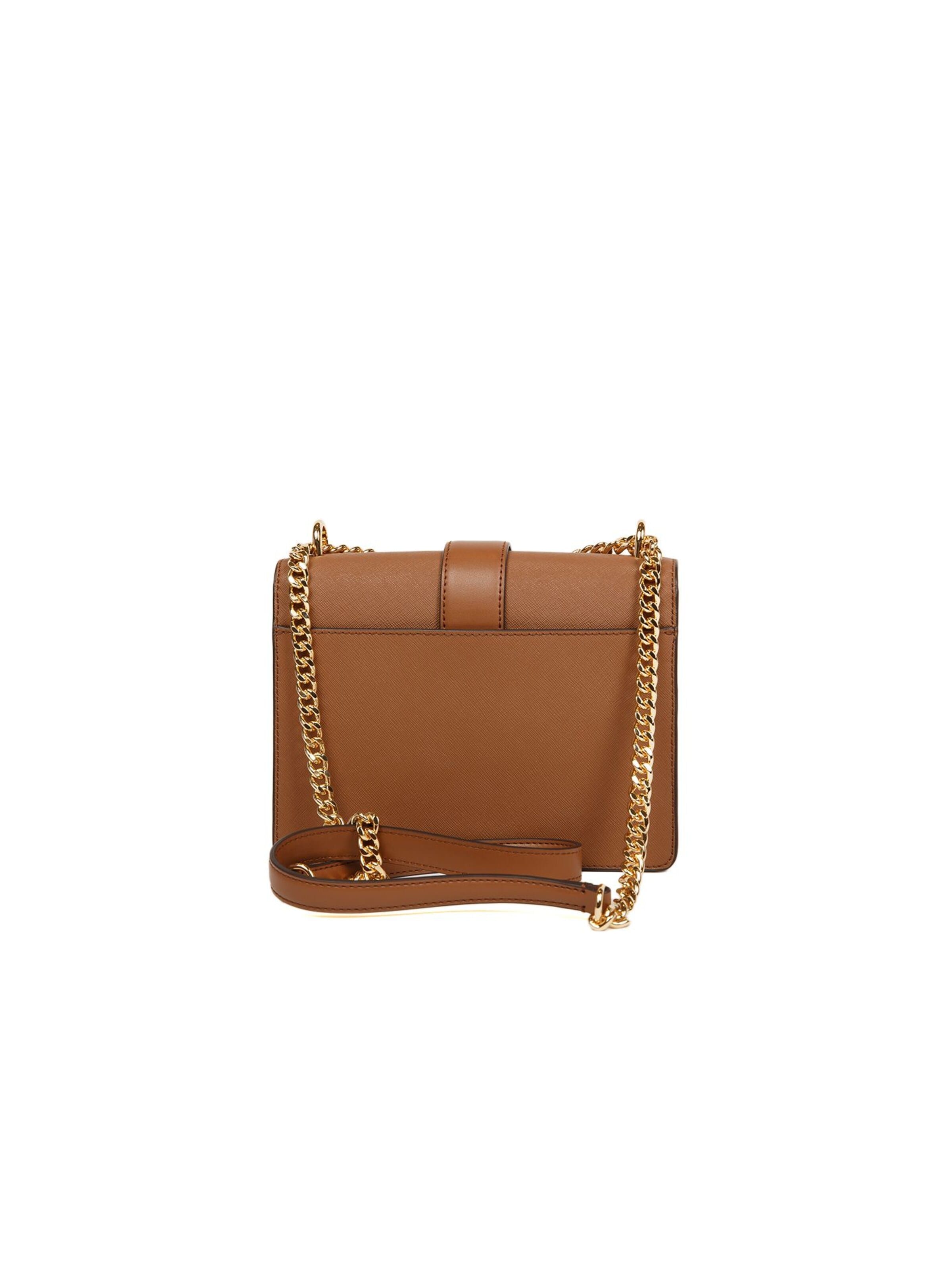 Michael Kors - Bolso de hombro 'Greenwich Small Flap Crossbody Bag' en marrón