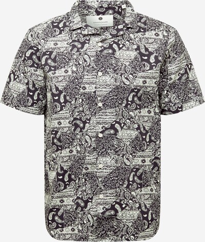 anerkjendt Chemise 'AKLEO' en noir / blanc, Vue avec produit