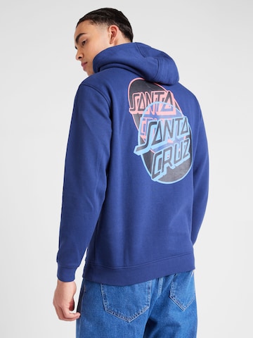 Santa Cruz Sweatshirt in Blauw: voorkant