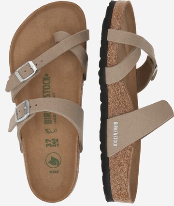 pelēks BIRKENSTOCK Ādas čības 'Mayari'