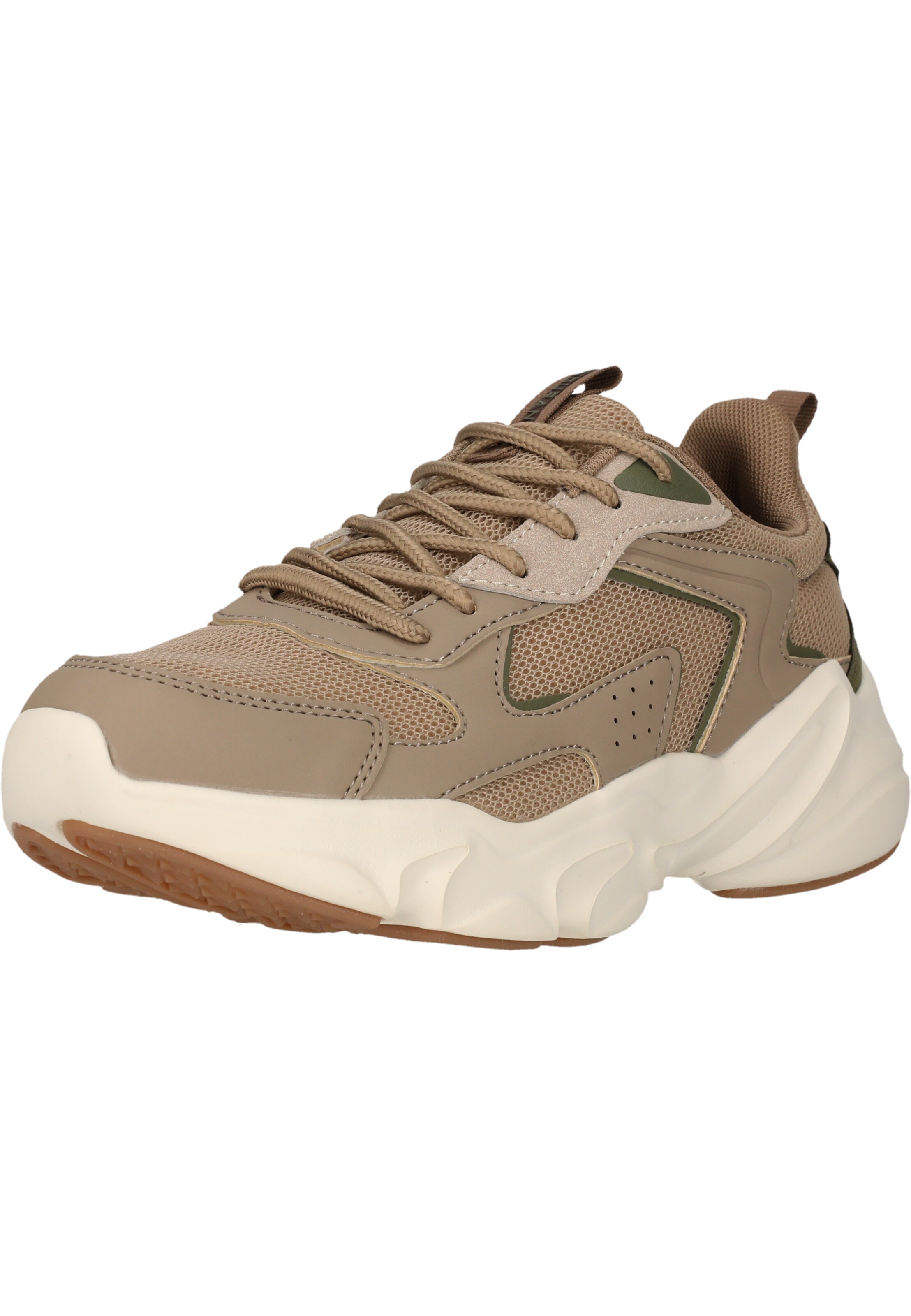 ENDURANCE Sneakers laag 'Narsus' in Beige: voorkant