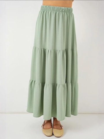 Bigdart - Saia em verde: frente