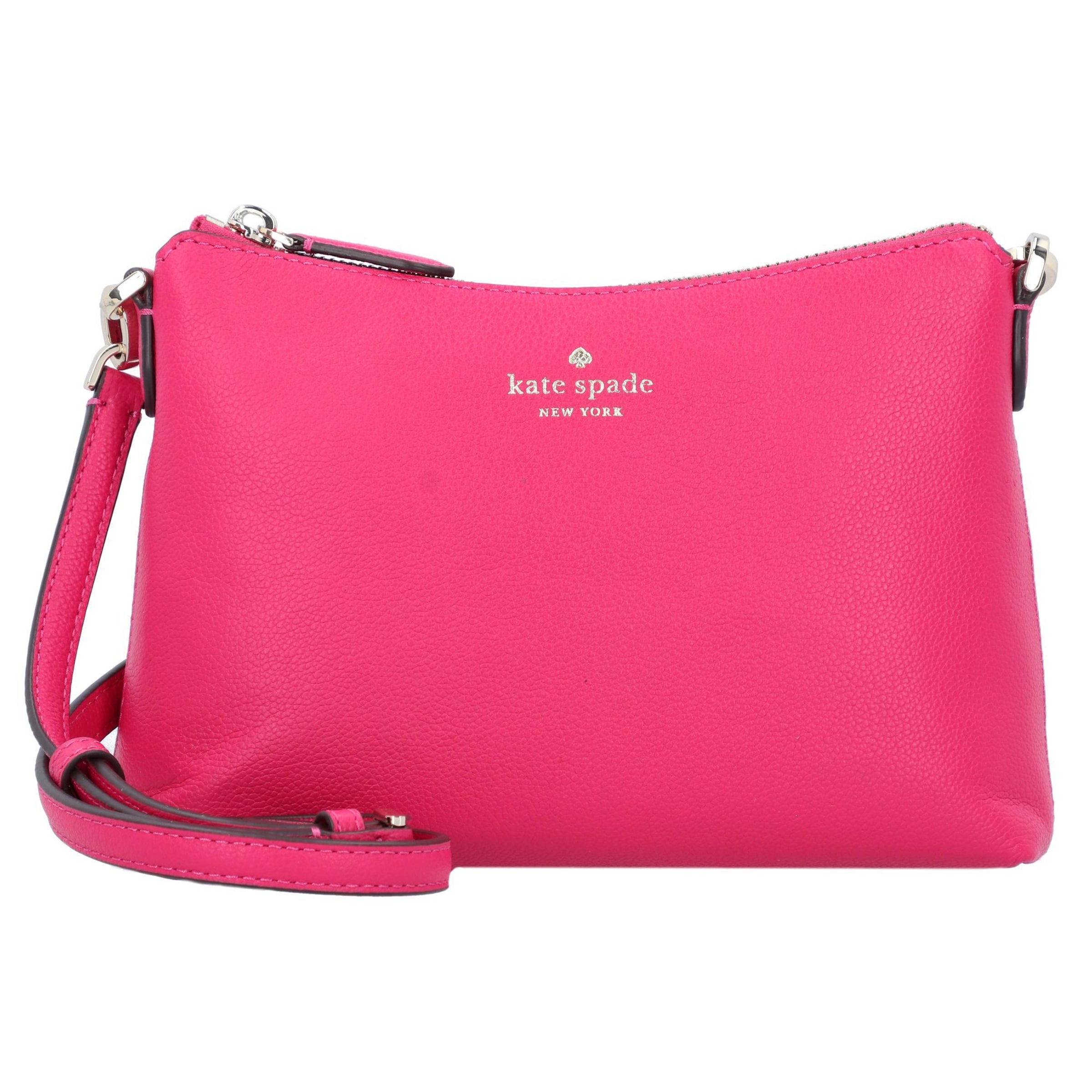 NEW Kate Spade Bailey 2024 Leather Crossbody Purse in Pink Ruby