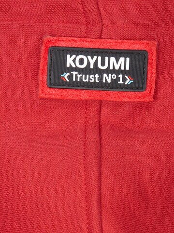 Koyumi Sweatshirt 'Free your Neck' in Red