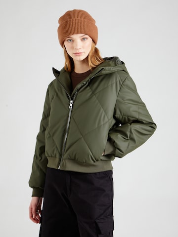 JDY Between-season jacket 'UNA' in Green: front