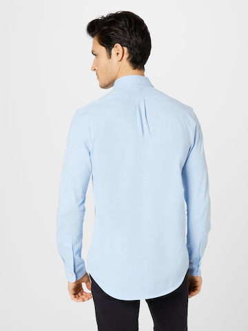 Polo Ralph Lauren Slim Fit Hemd in Blau