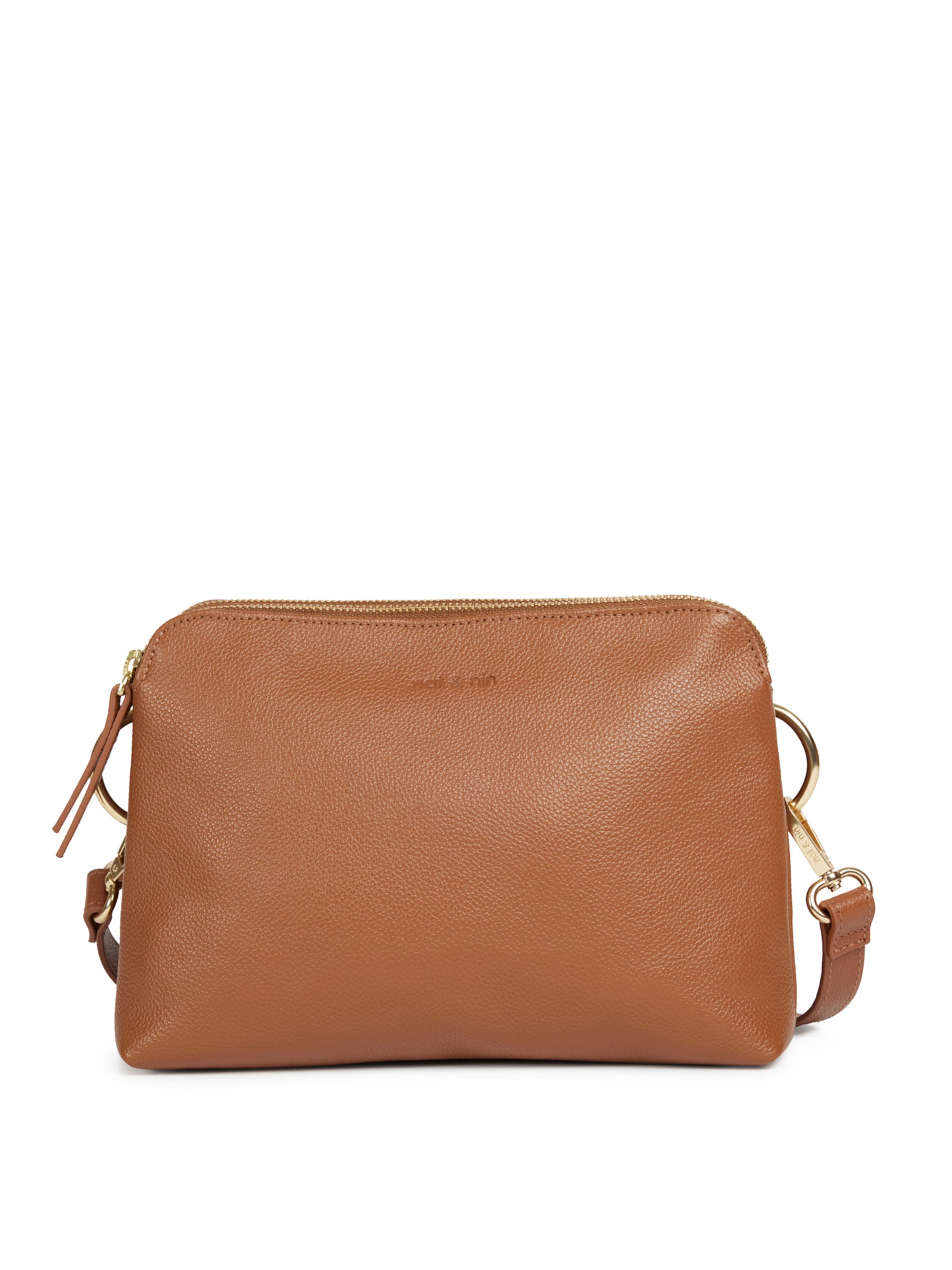 Nat&Nin Handbag 'Nael' in Brown: front