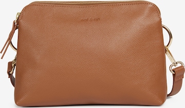 Nat&Nin Handbag 'Nael' in Brown: front