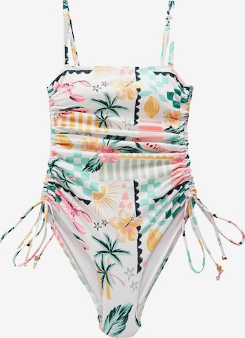 Maillot de bain Next en blanc : devant