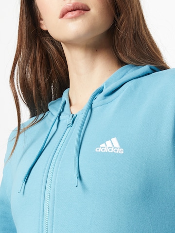 ADIDAS SPORTSWEAR Sportsweatjacke 'Essentials' in Blau