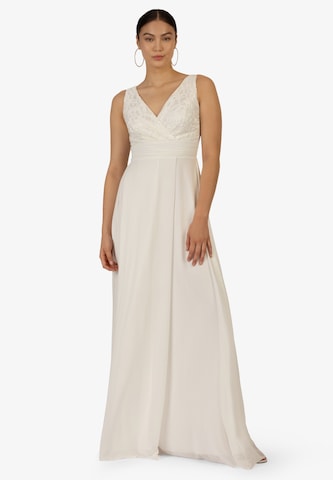 Kraimod Evening Dress in White: front