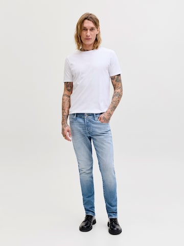 JACK & JONES - regular Vaquero 'JJIGLENN JJICON' en azul