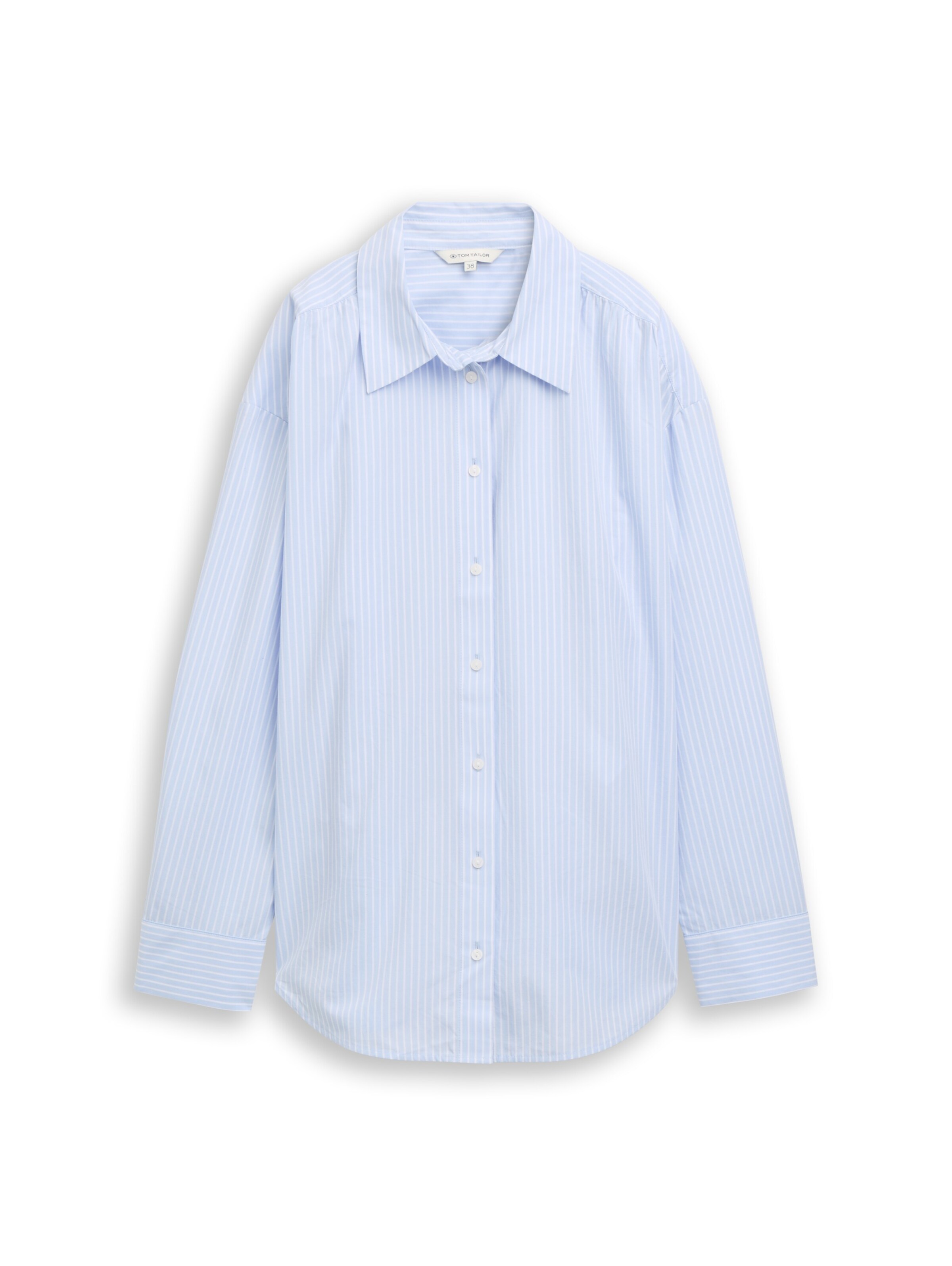 TOM TAILOR - Blusa en azul: frente