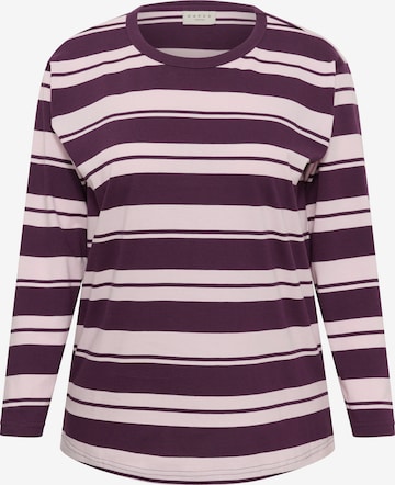 T-shirt 'Winni ' KAFFE CURVE en violet : devant