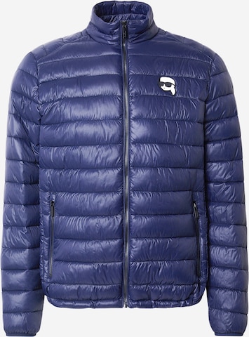 Karl Lagerfeld Välikausitakki värissä sininen: etupuoli