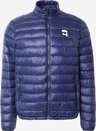 Karl Lagerfeld Välikausitakki värissä tummansininen / musta / valkoinen, Tuotenäkymä