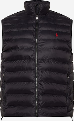 Polo Ralph Lauren Big & Tall - Chaleco 'TERRA' en negro: frente