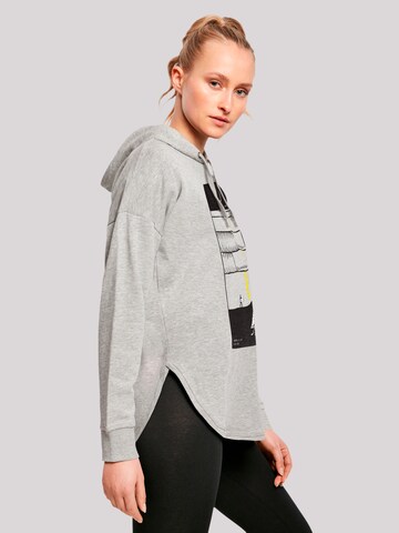 F2 Sweatshirt 'Be Free Surfer Style Sommer' in Grau
