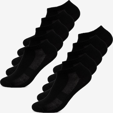Occulto Socks 'Johannes' in Black: front