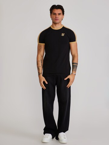 Maglietta di SikSilk in nero