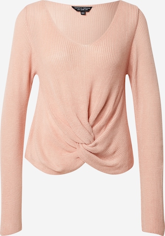 Pull-over 'TWIST' Dorothy Perkins en rose : devant